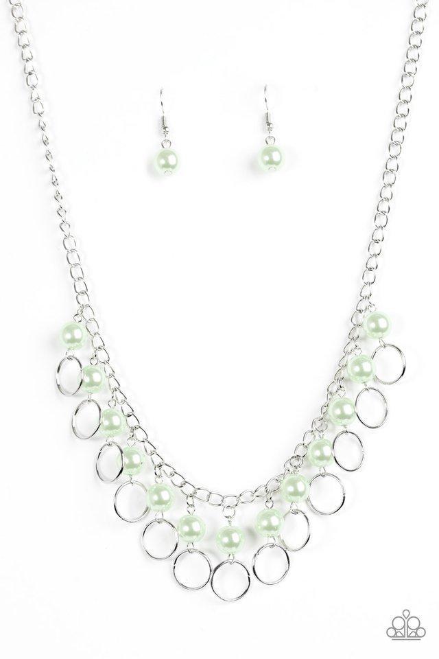 party pearls green paparazzi