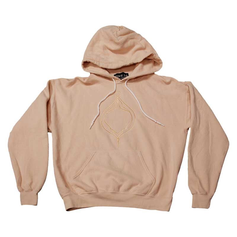 nude color sweatshirt