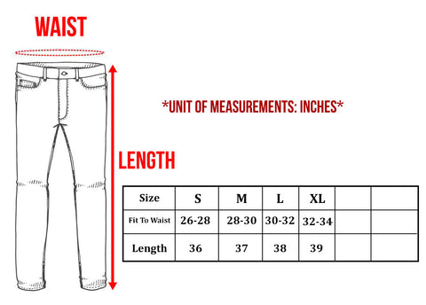 Bershka Jeans Size Chart