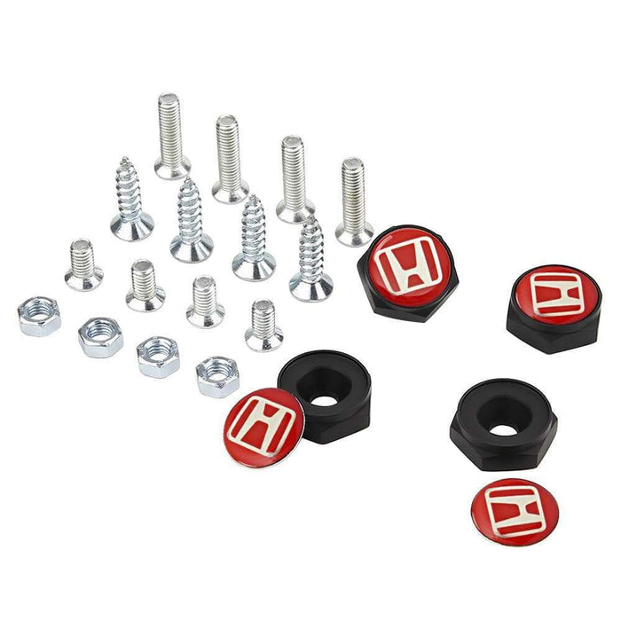 what size are honda license plate screws