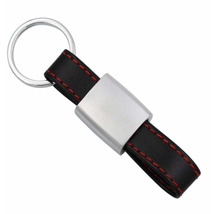 Audi R Leather Car Keychain Automotive Accessory Metal Auto Key Ring ...