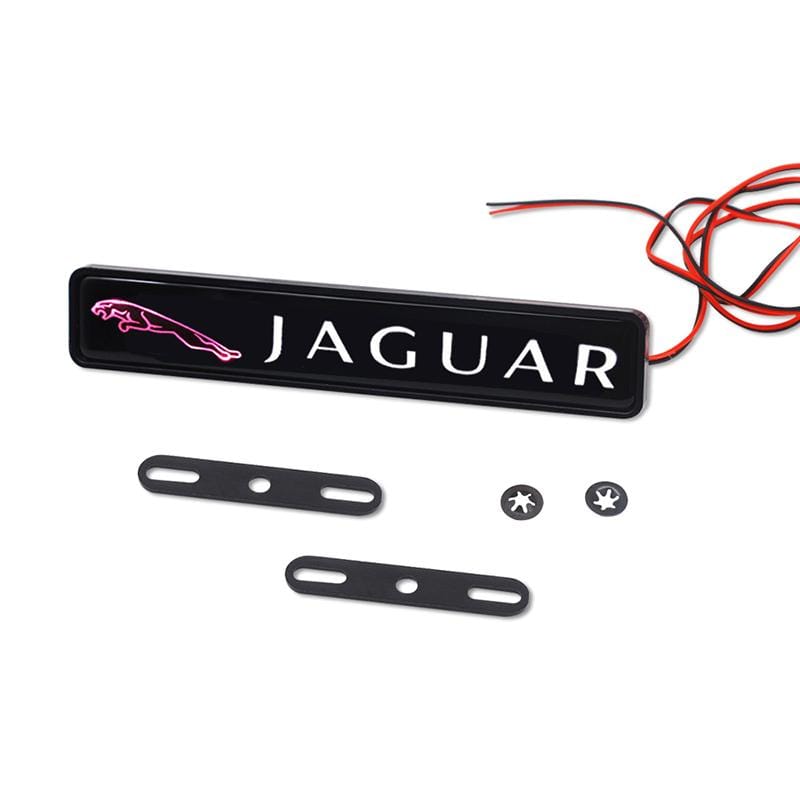 jaguar grill led badge