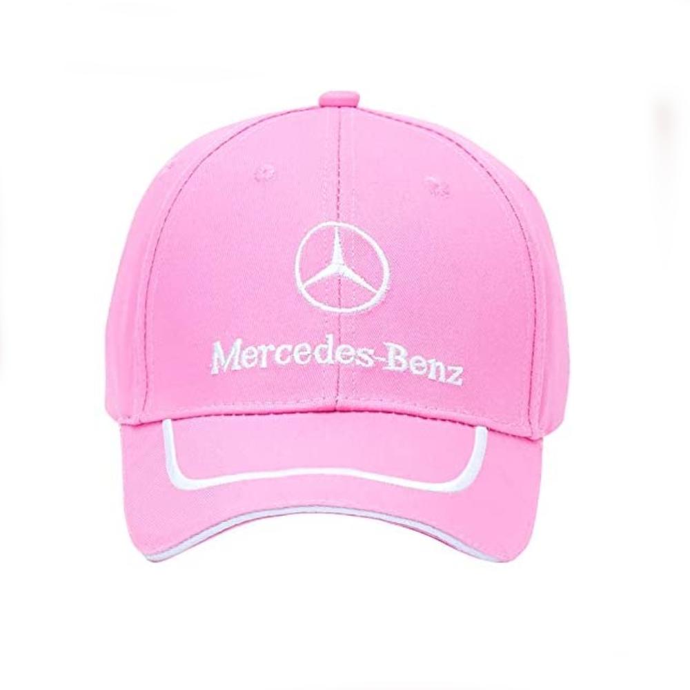 pink mercedes baseball cap