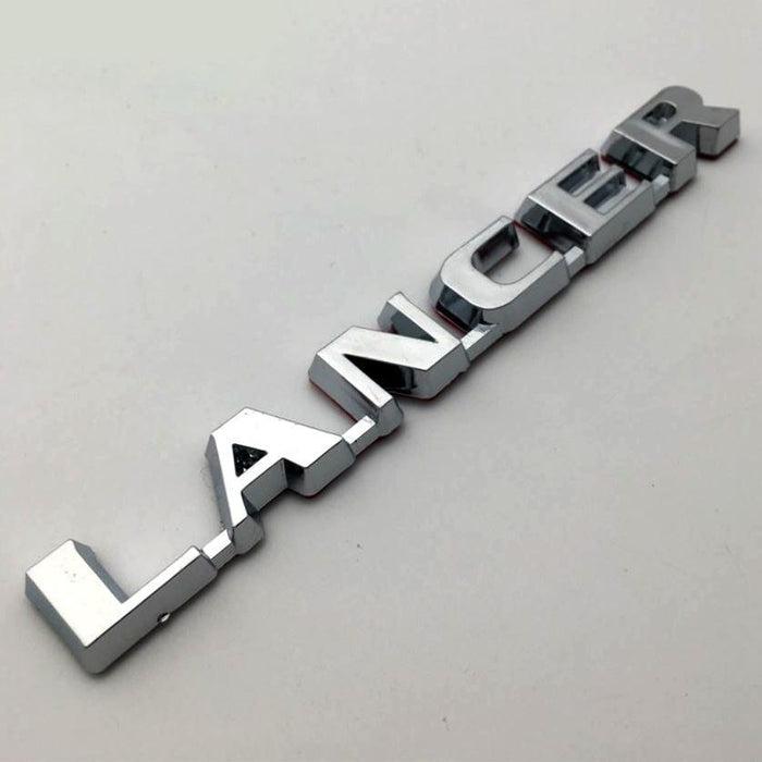 Lancer Car Logo Letters Rear Emblem Sticker for Mitsubishi