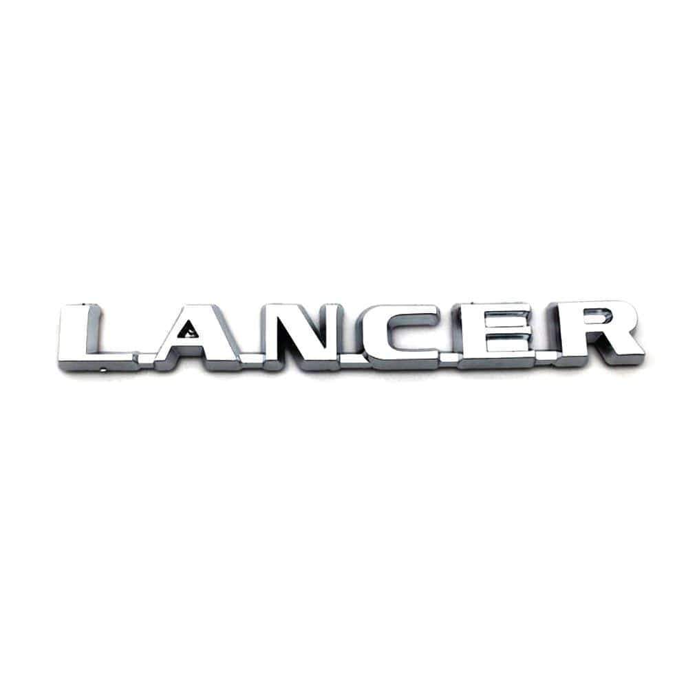 Lancer Car Logo Letters Rear Emblem Sticker for Mitsubishi