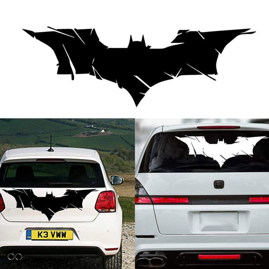 Batman bat Car Auto Vinyl Decal Sticker Adhesive Black PVC 3 size ...