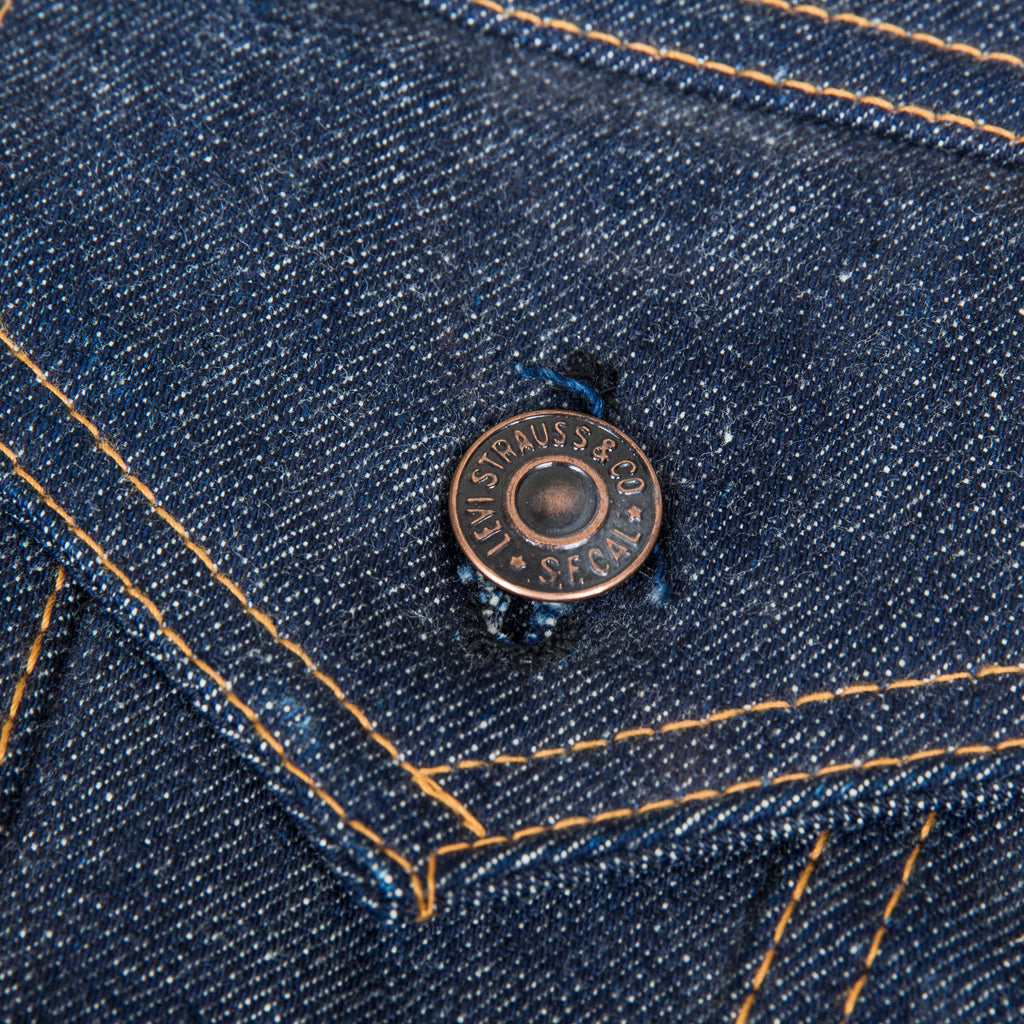 levis jacket buttons