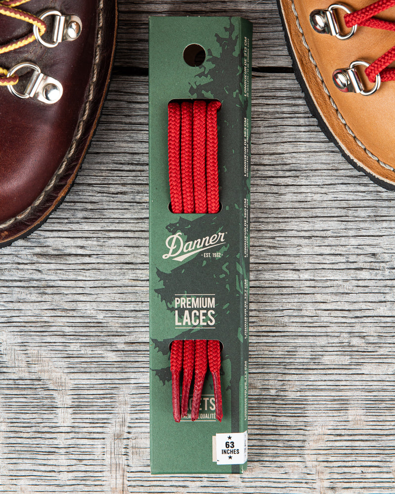 danner laces red