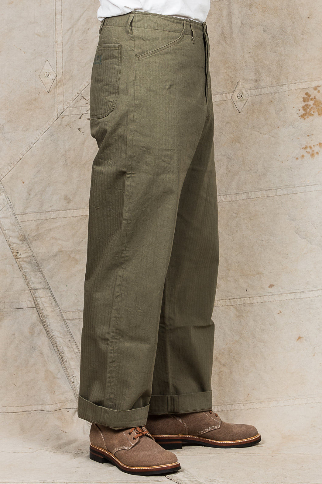 Buzz Rickson's US Navy N3 HBT Twill Trousers – Second Sunrise