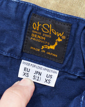 Second Hand OrSlow French Work Pants Navy HBT Twill Size EU XS / JPN 1