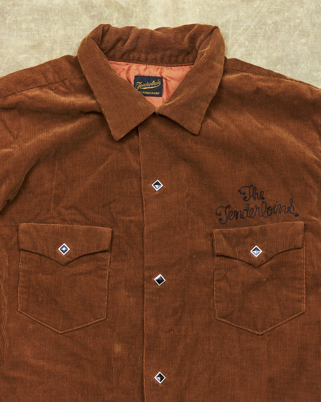 Second Hand Tenderloin Corduroy Western Shirt Size S – Second Sunrise