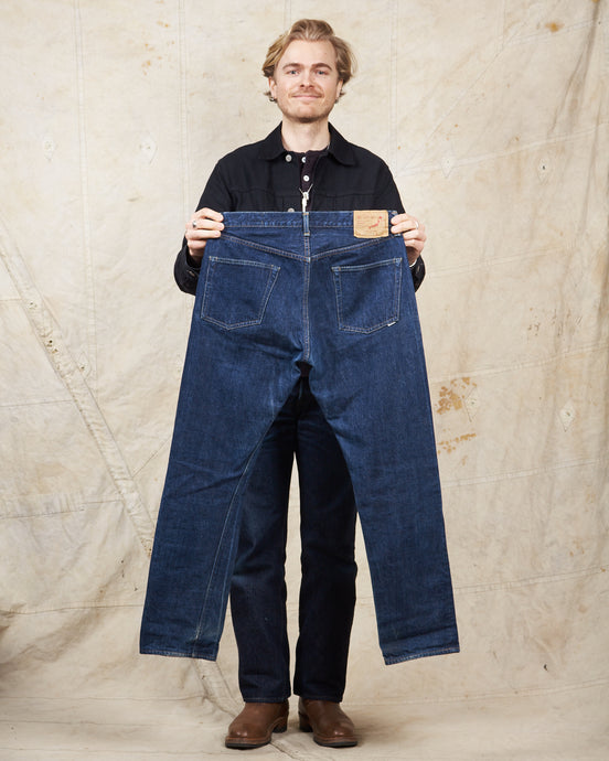 Second Hand OrSlow 107 Slim Fit Jeans EU M / JPN 3