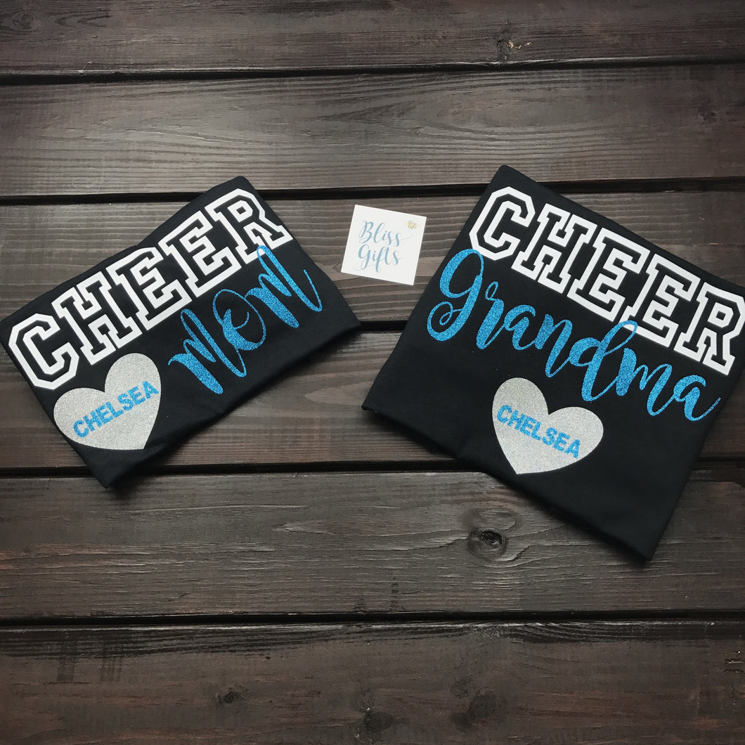 personalized cheer mom shirts