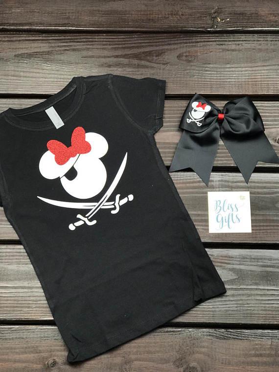 mickey pirate shirt