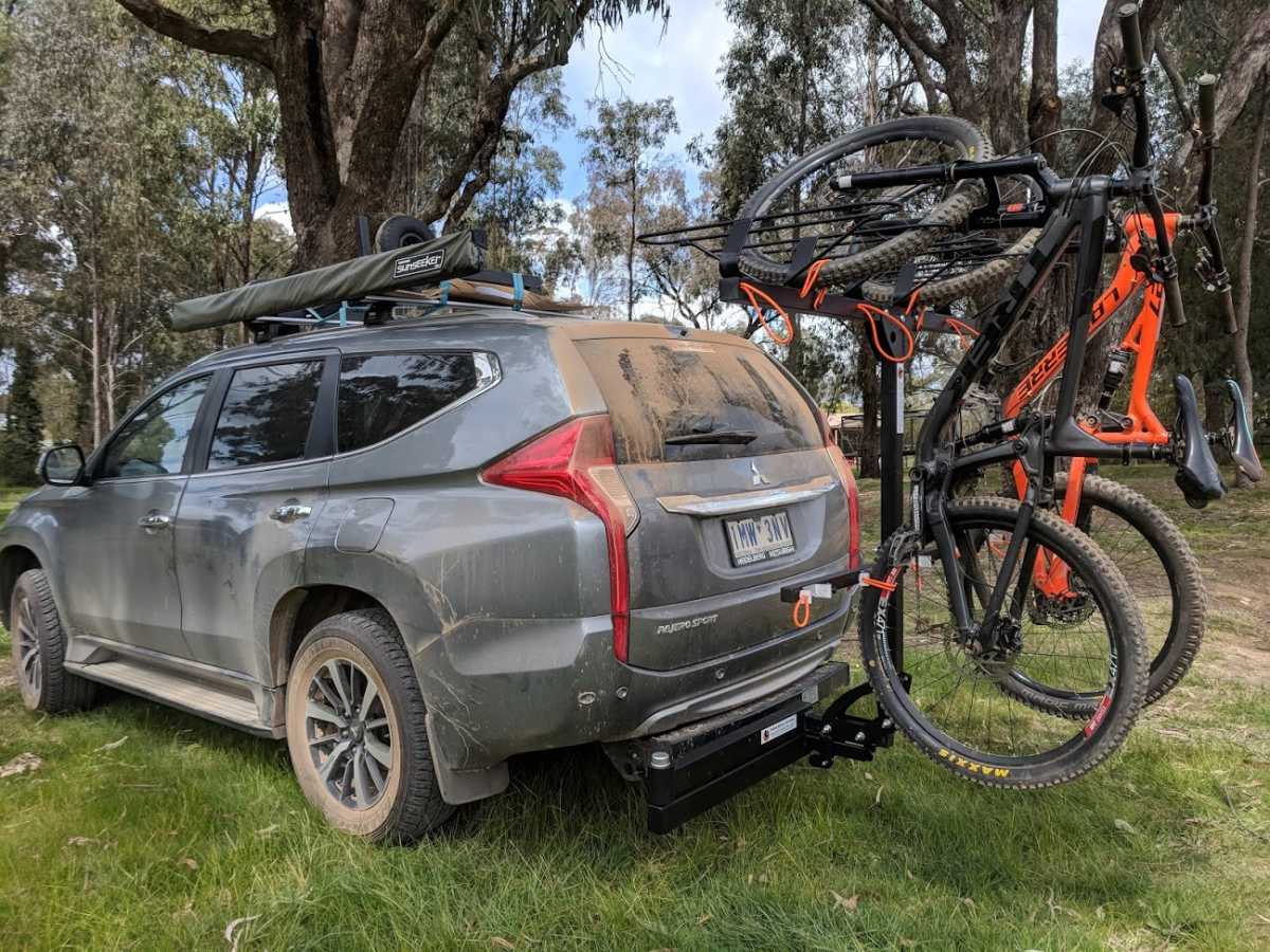 shingleback off road bike rack