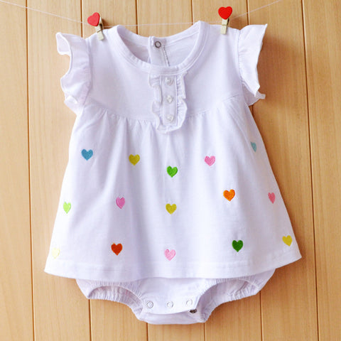 infant girl rompers