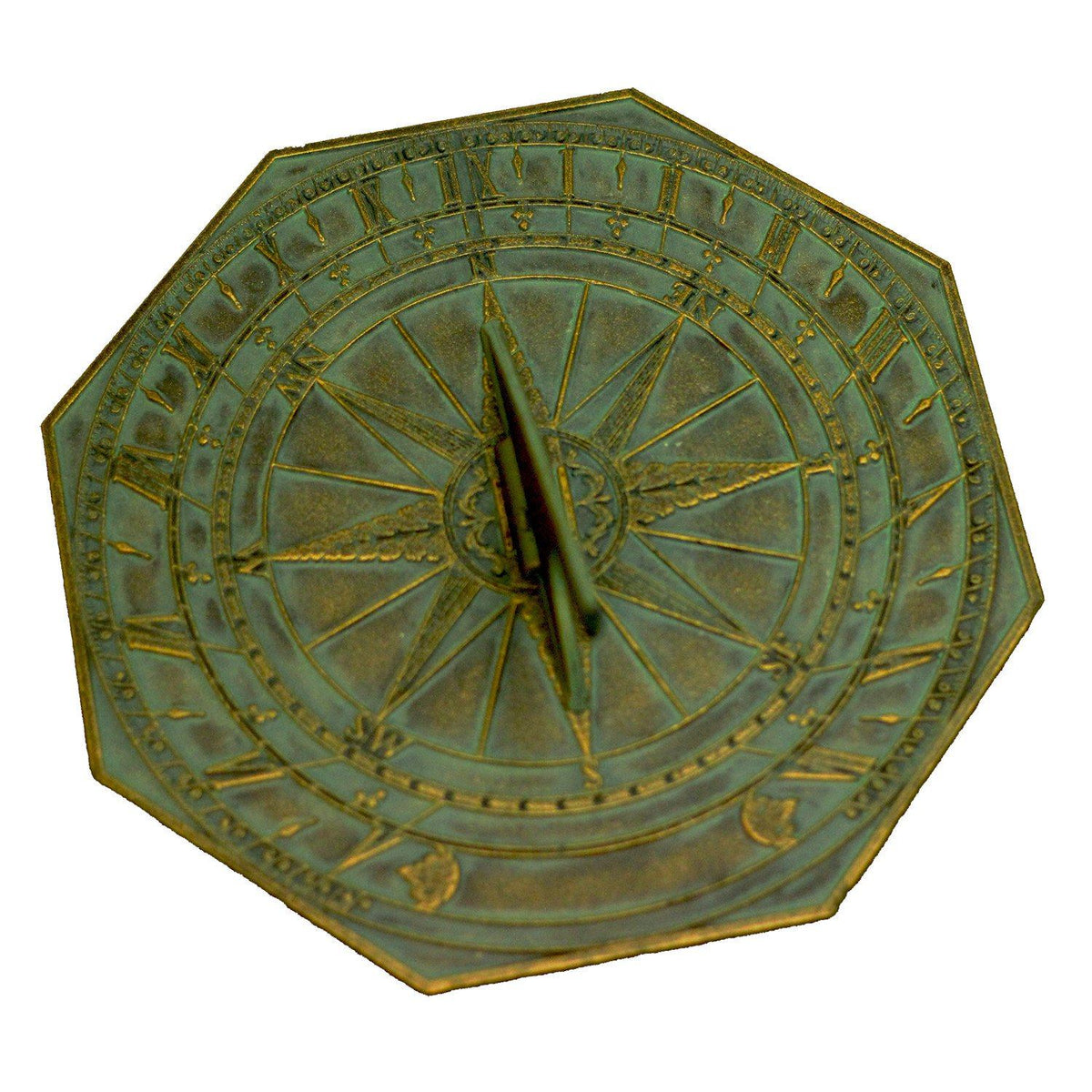 Washington Sundial in Verdigris Bronze — The Shops
