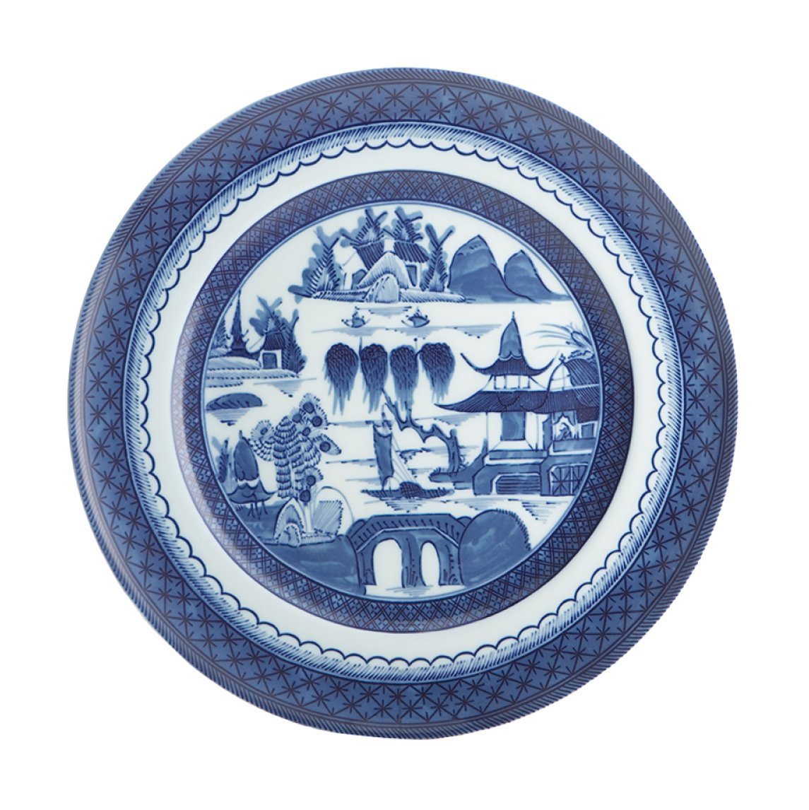 Blue Canton 10" Dinner Plate - 11106