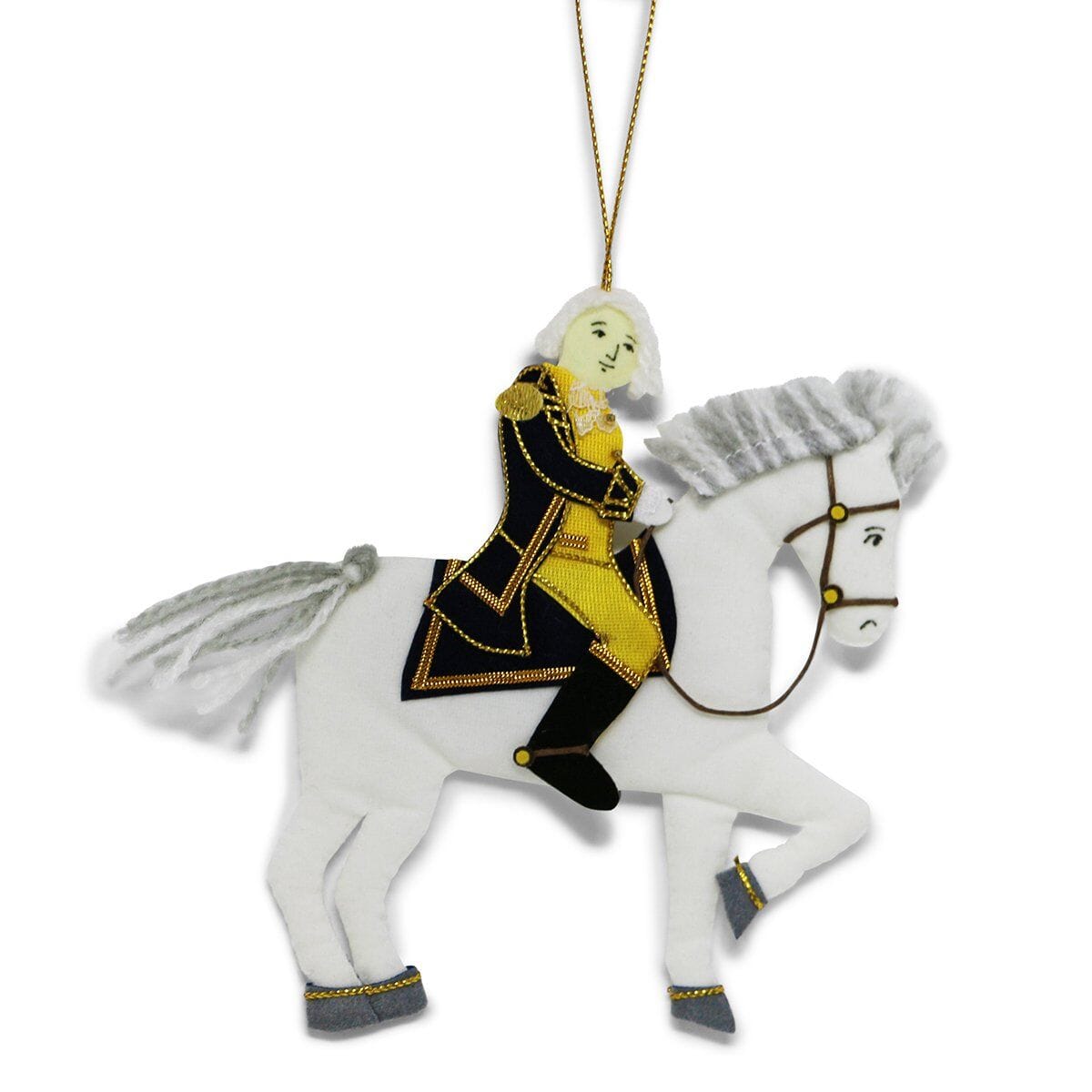 George Washington & Blueskin Ornament