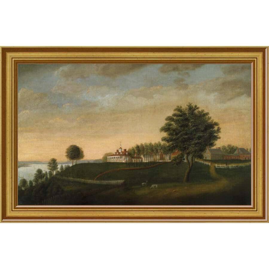 Mount Vernon 1792 East Front Framed Print: Small Edition