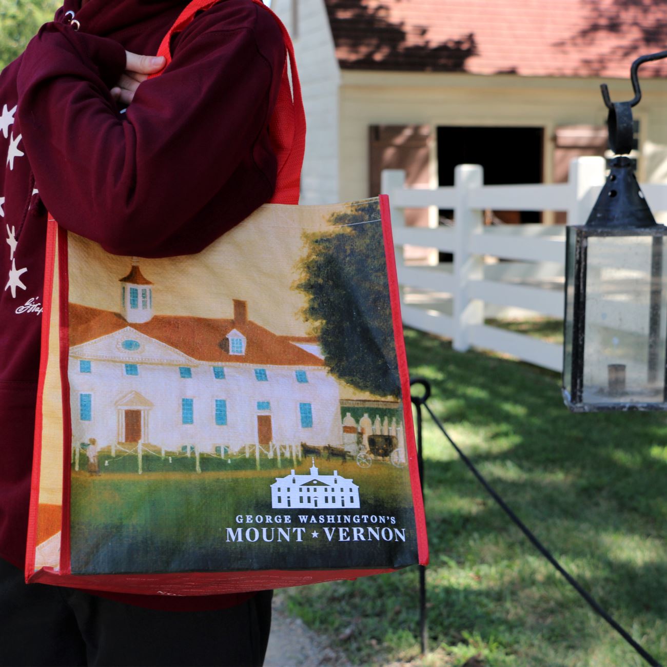 Mount Vernon 1792 recycled tote bag