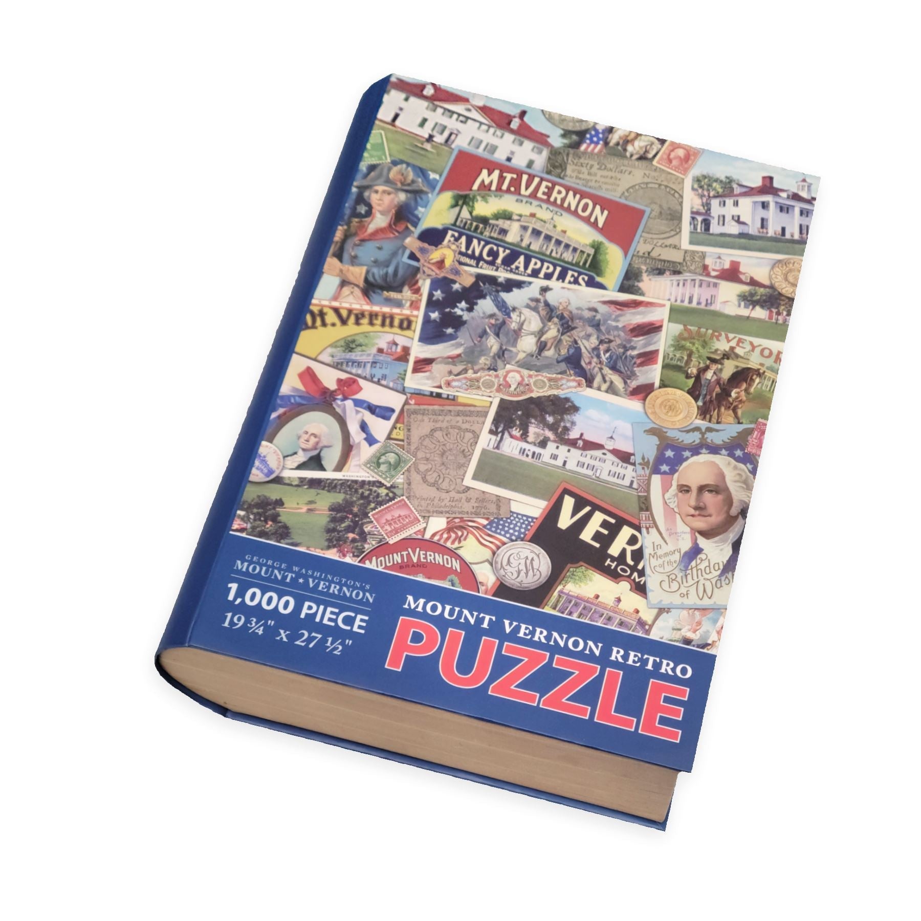 Mount Vernon Retro Ephemera Puzzle - 1000 Pieces