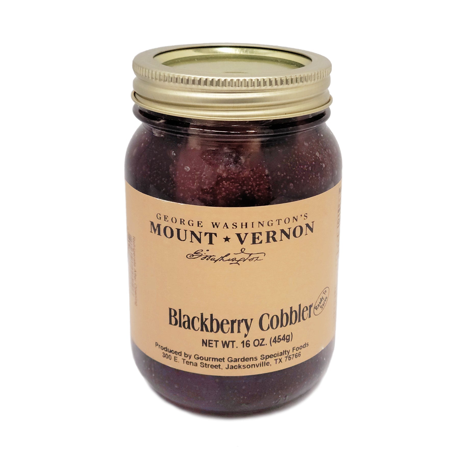 Ready-to-Serve Jarred Cobbler - Blackberry