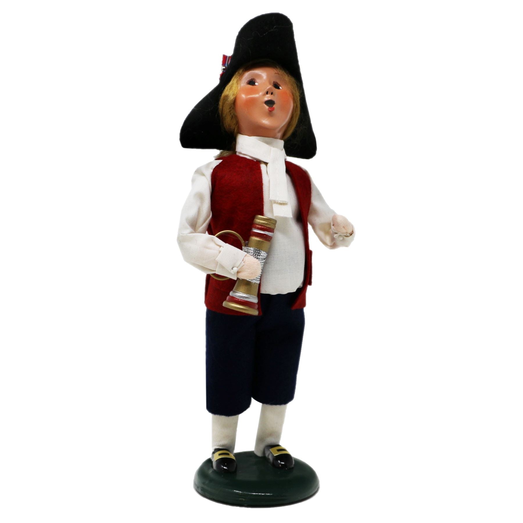 Washy Caroler with Horn - Limited Edition from Byers' Choice