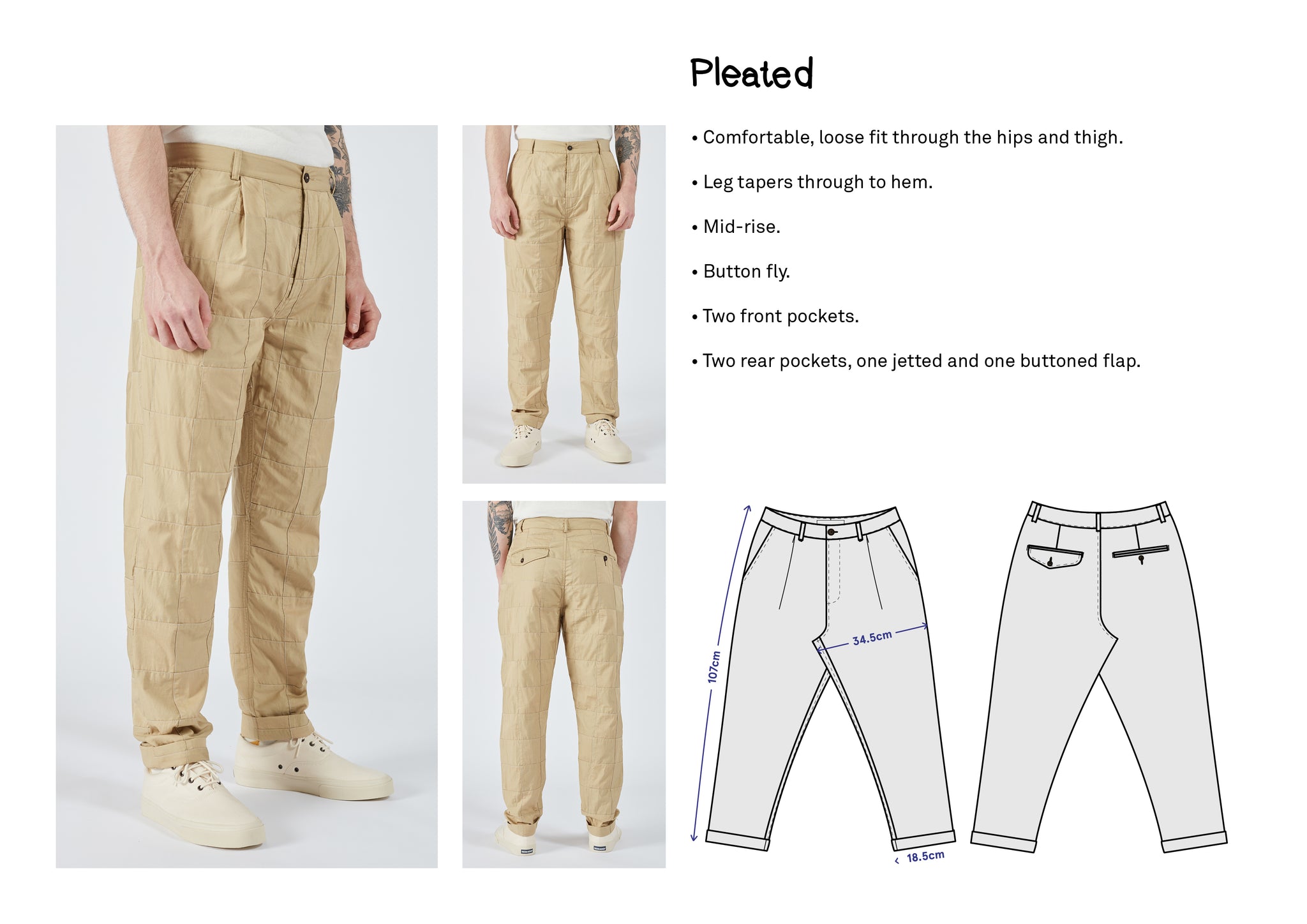 Trouser Fit Guide. – Universal Works