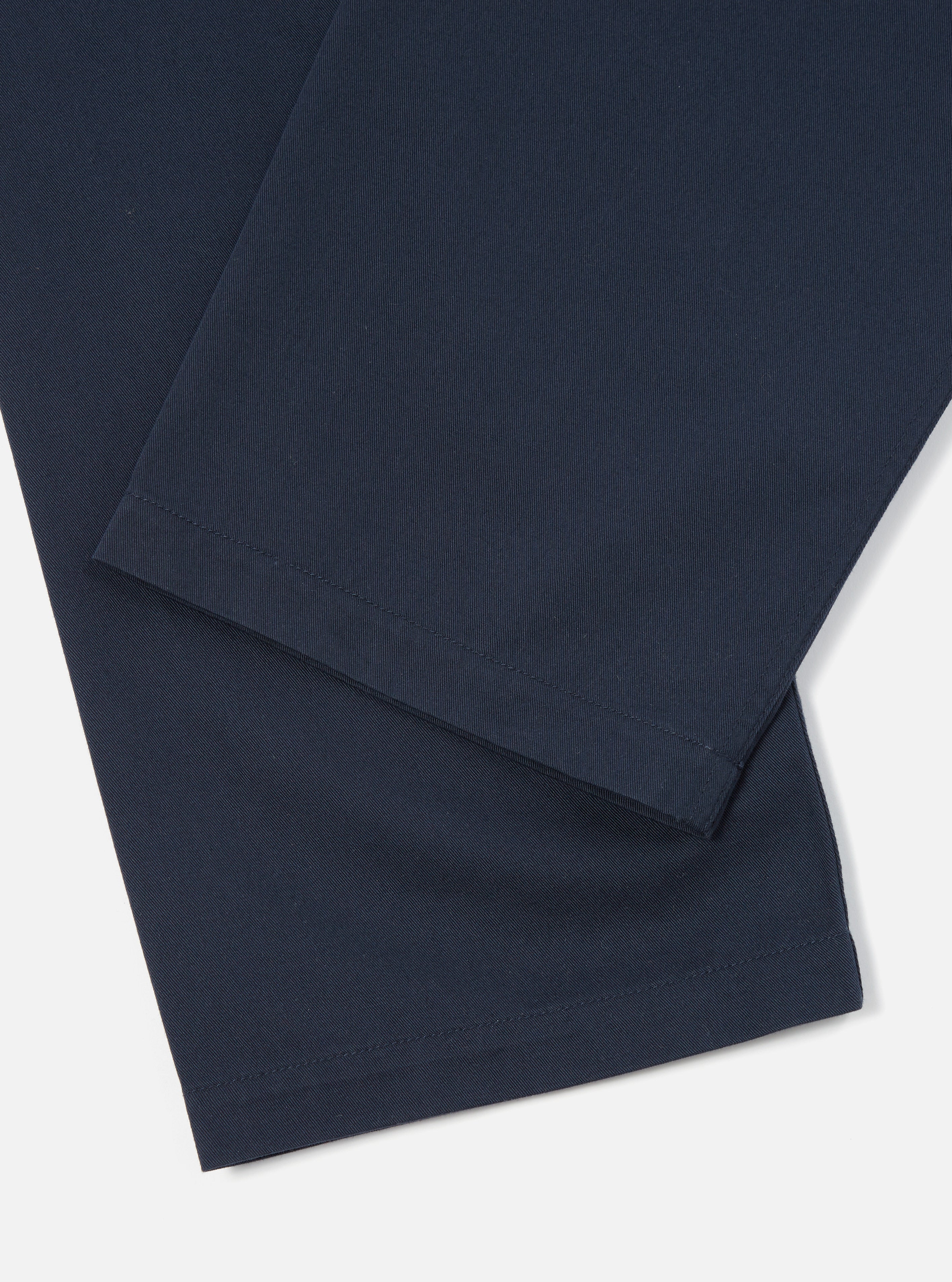 Universal Works Double Pleat Pant in Navy Twill