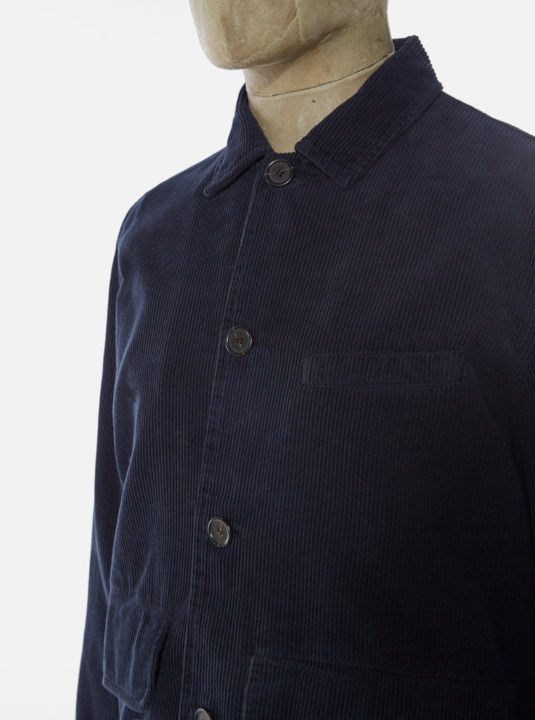 Universal Works Warmus II Jacket in Navy Cord