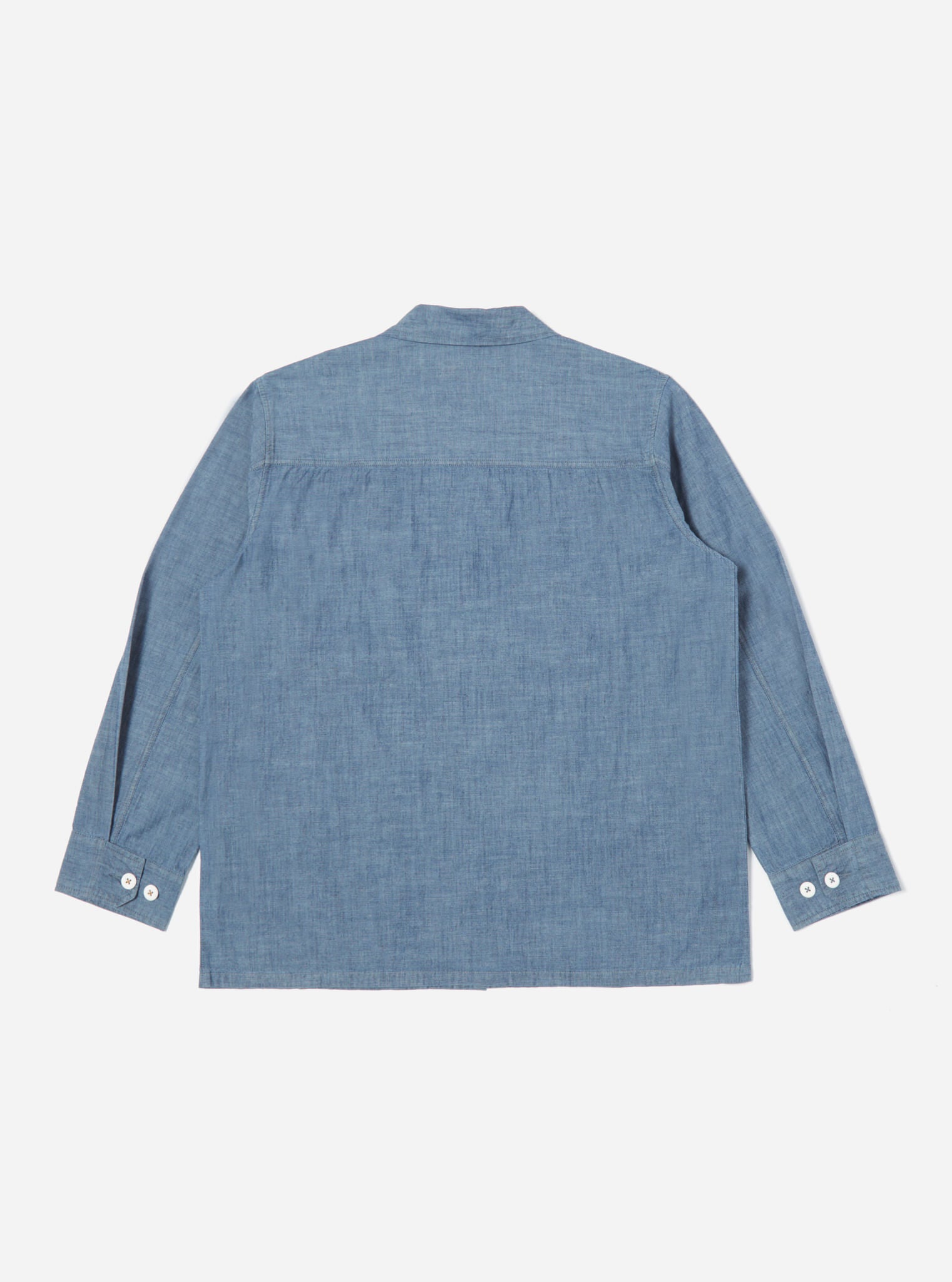 Universal Works Jungle Jacket in Indigo Chambray