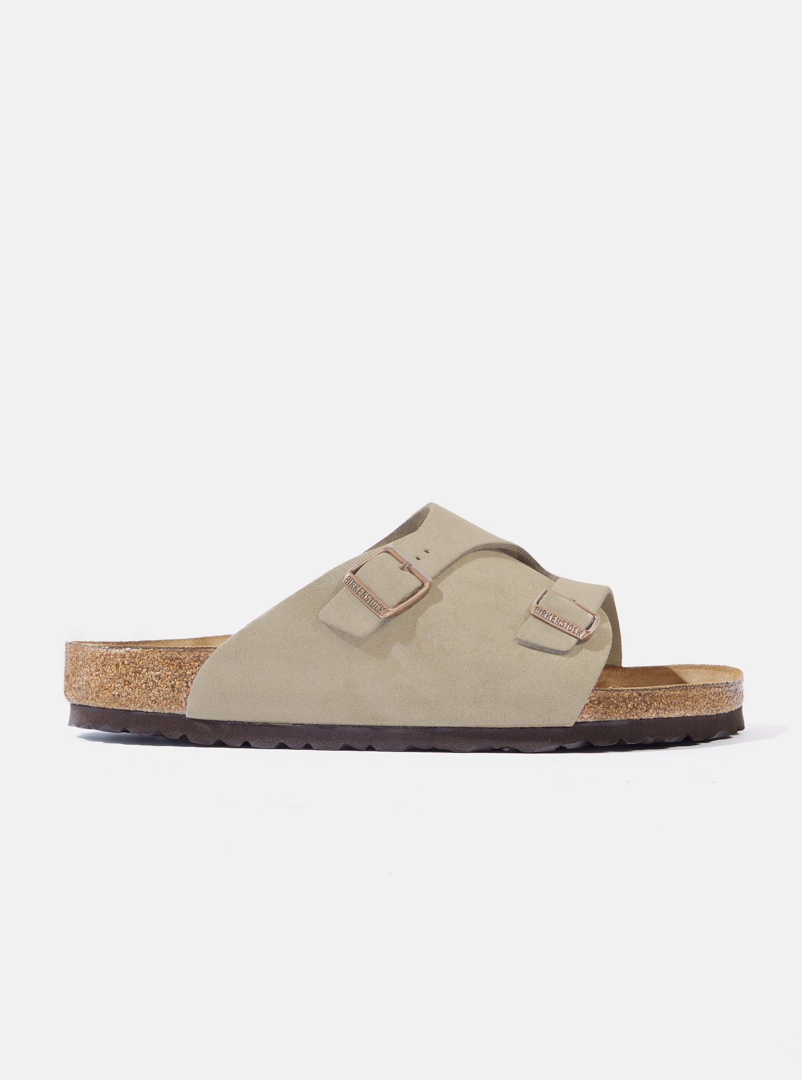 Birkenstock Soft Footbed Boston in Taupe Suede – Universal Works