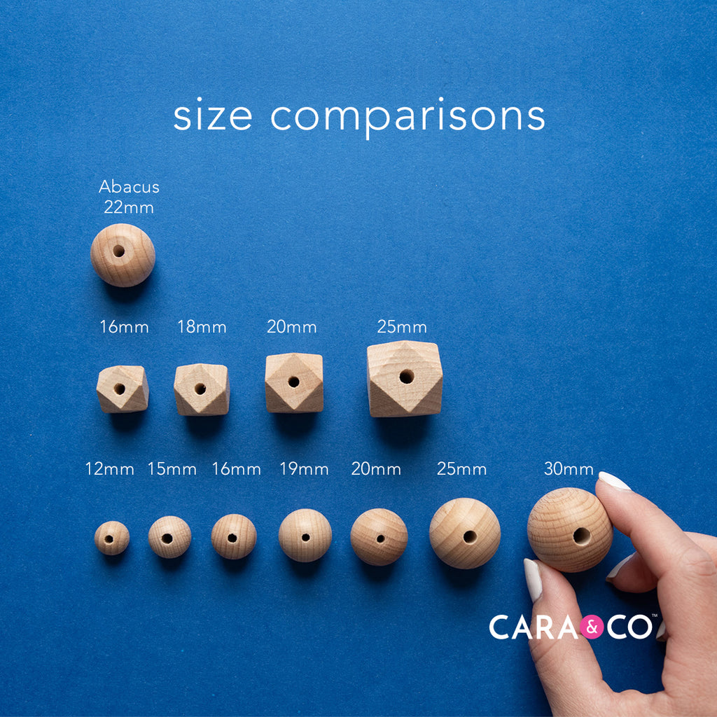 Silicone Beads Round 9mm  Shop Cara & Co Craft Supplies – Cara & Co.