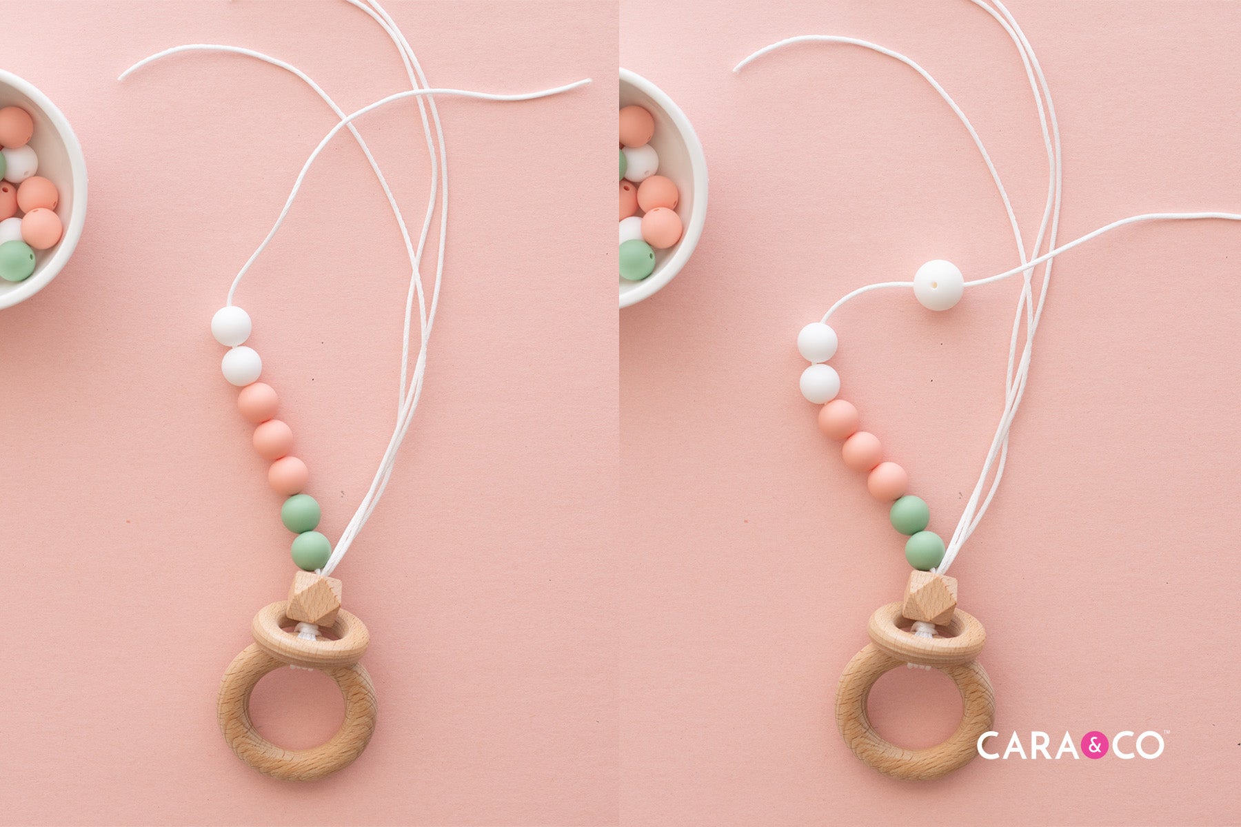 String on Your Silicone Beads - DIY Tutorial - CaraBLOG
