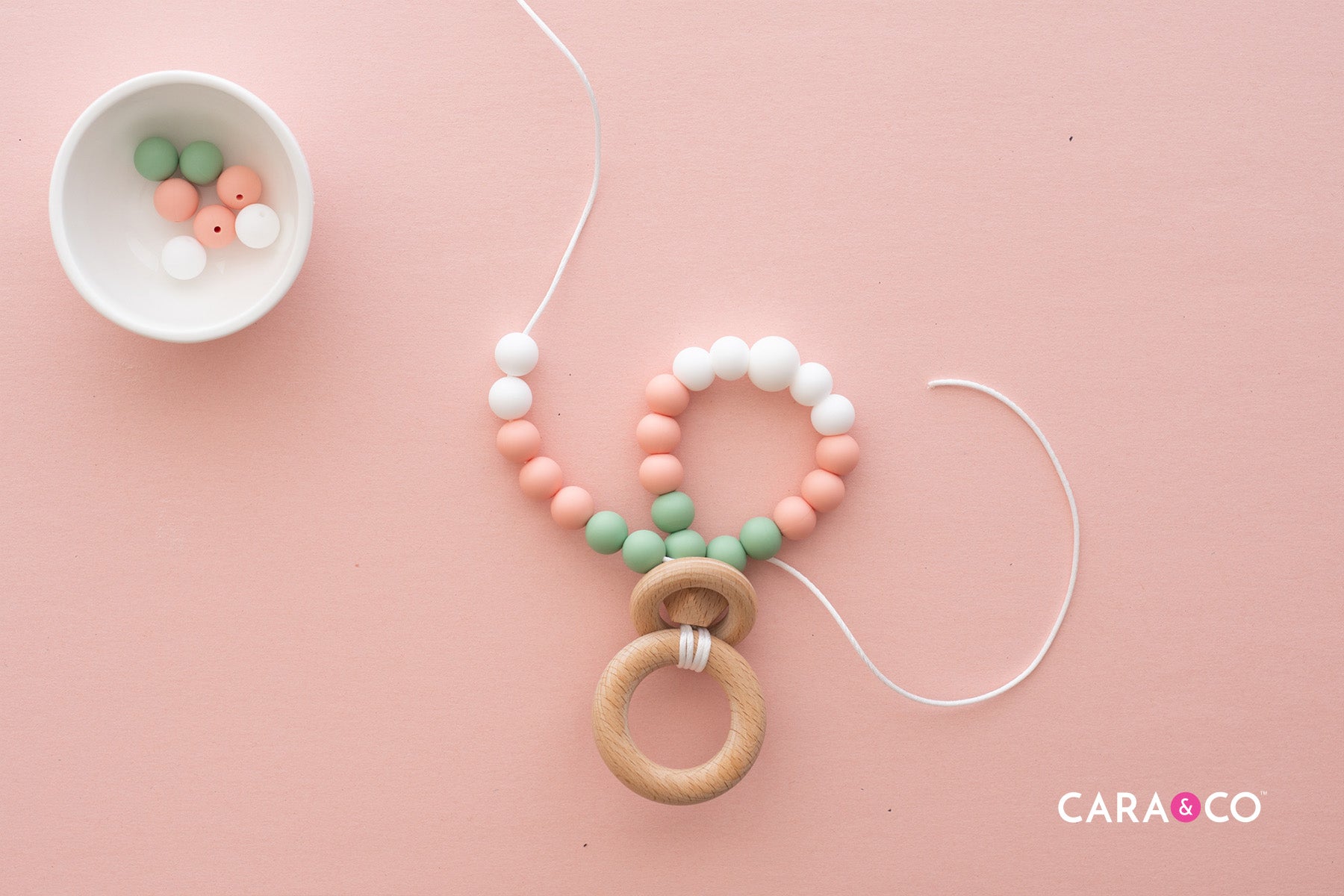 String on your Silicone Beads - DIY Tutorial - CaraBLOG