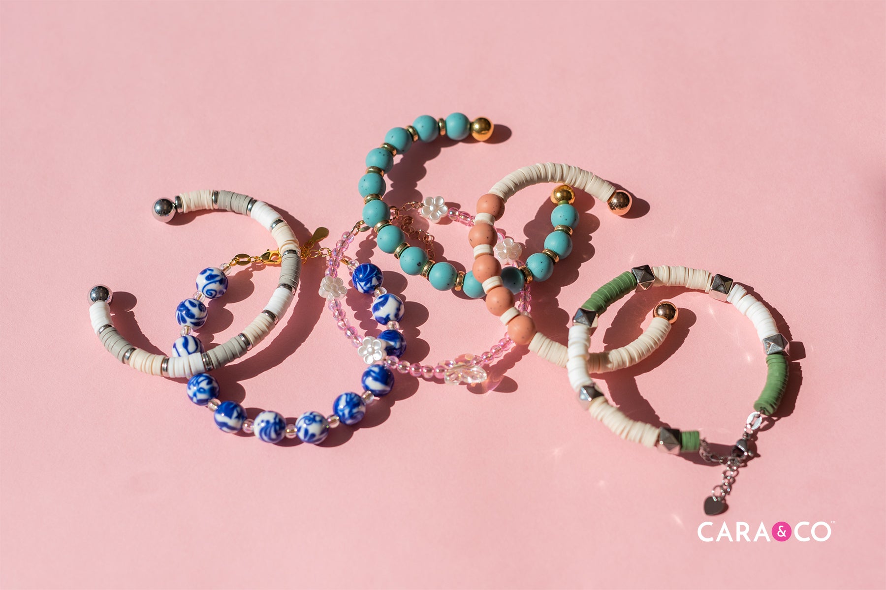 Beadable Bracelet DIY Tutorial - Beads - Cara & Co