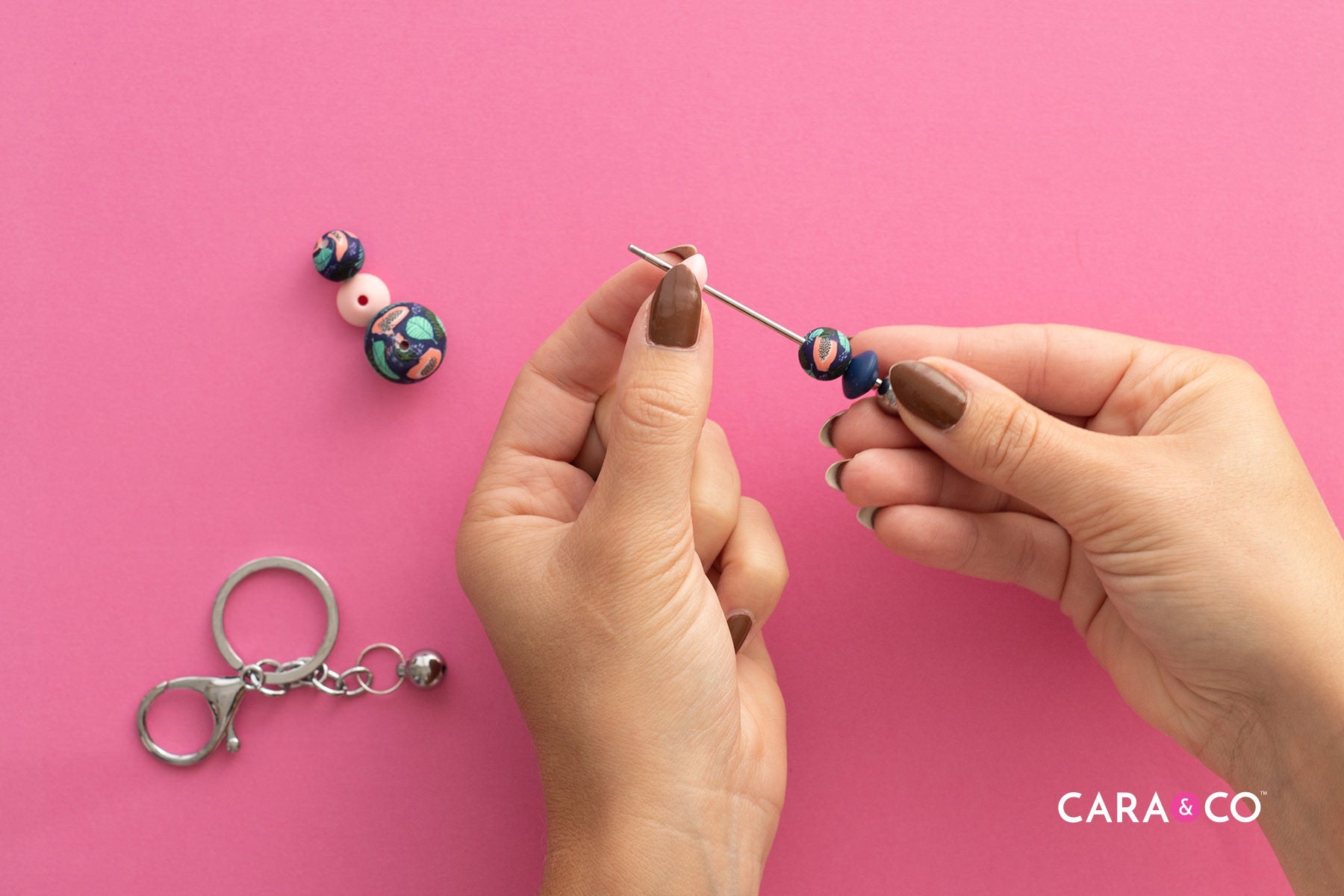 CARAKits - Beadable Bar Keychain – Cara & Co.