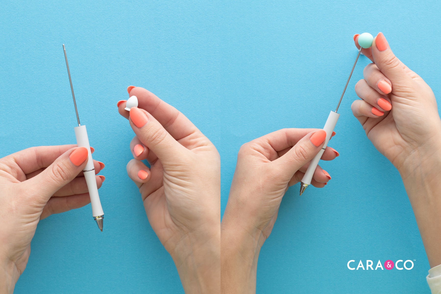 How to Bead Your Pen - Cara & Co