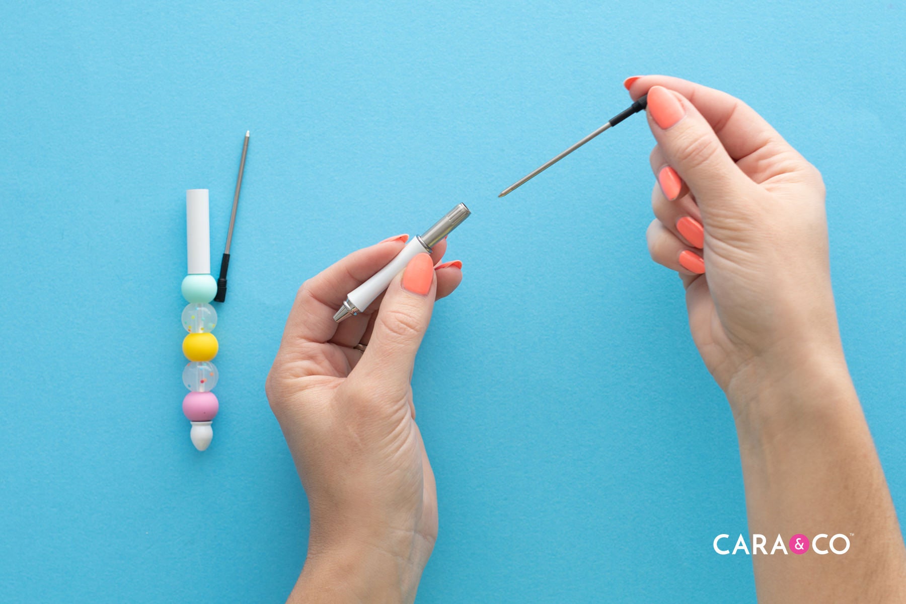 DIY Beadable Pens - Bead Sizing Information + Tips & Tricks - AJ