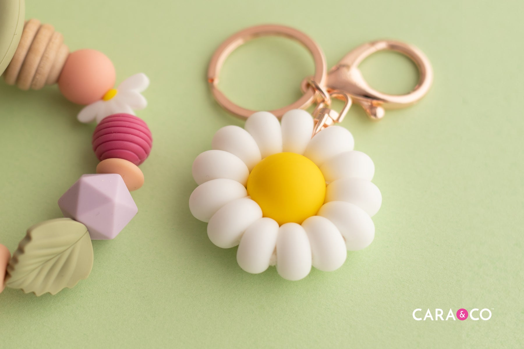 Beaded Flower Tutorial - Silicone Beads - Cara & Co