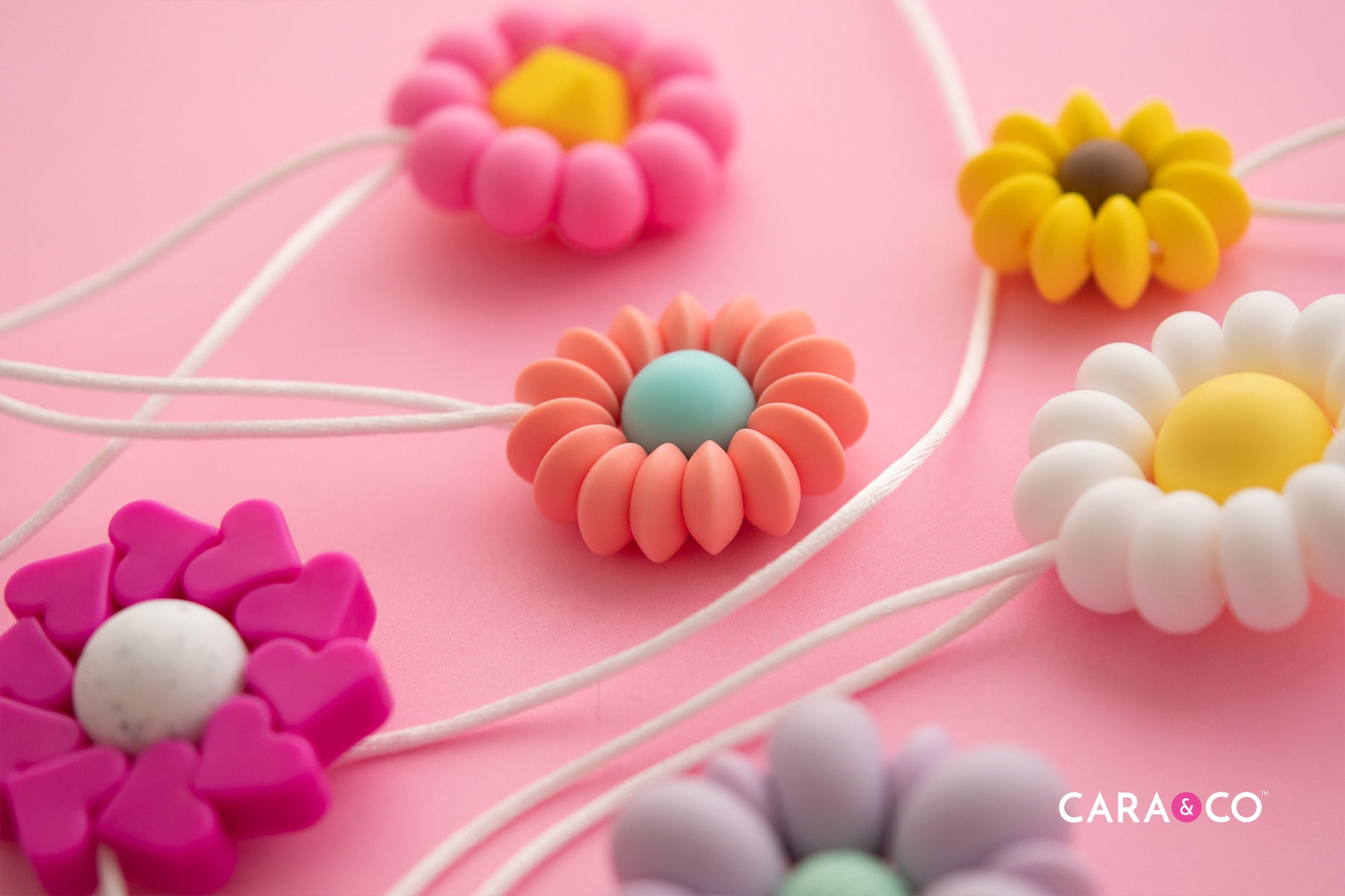 Silicone Bead Flowers - Step-by-Step Tutorial - Cara & Co