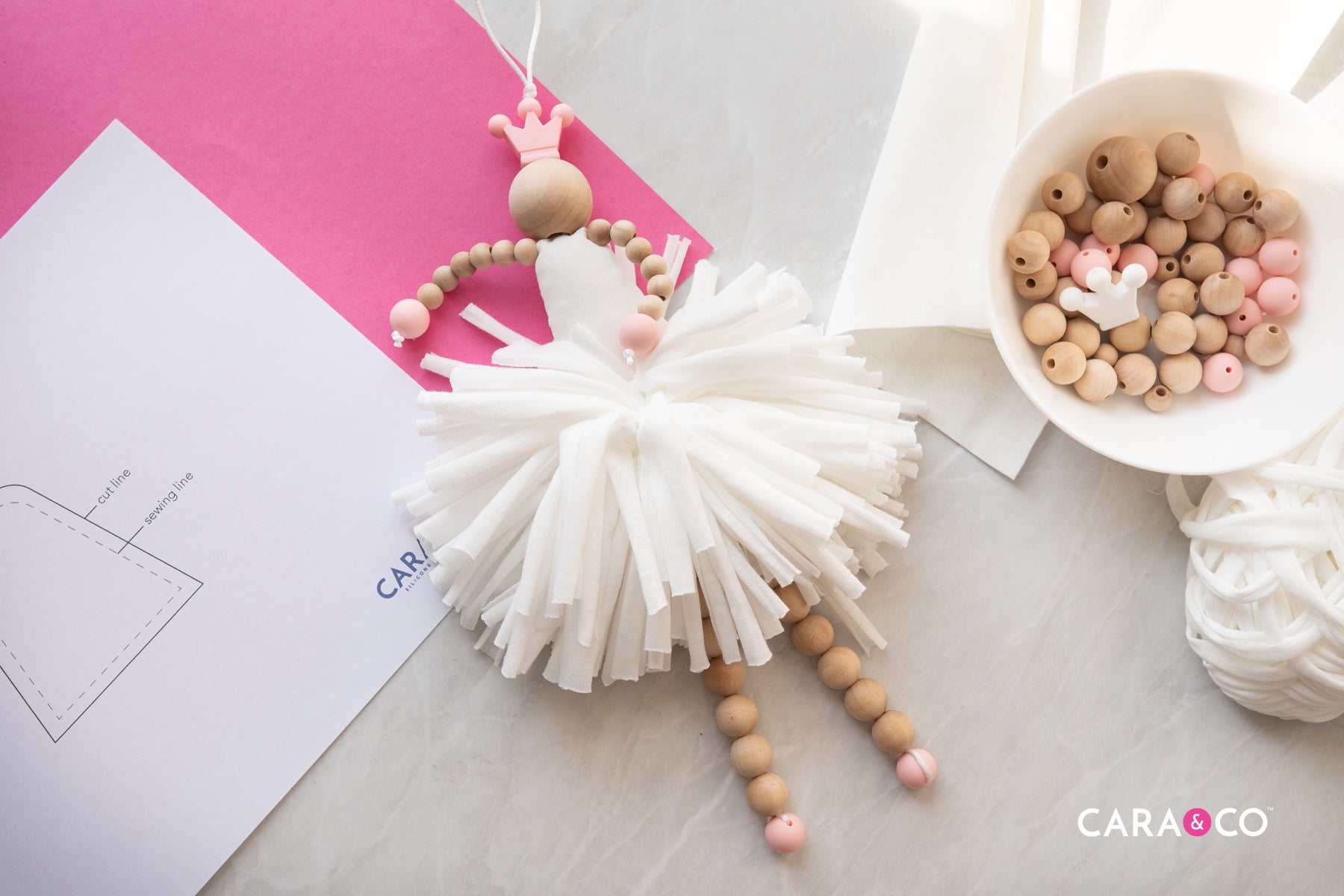 Tutorial Diy Bead Doll | Read Cara & Co's Craft Blog – Cara & Co.