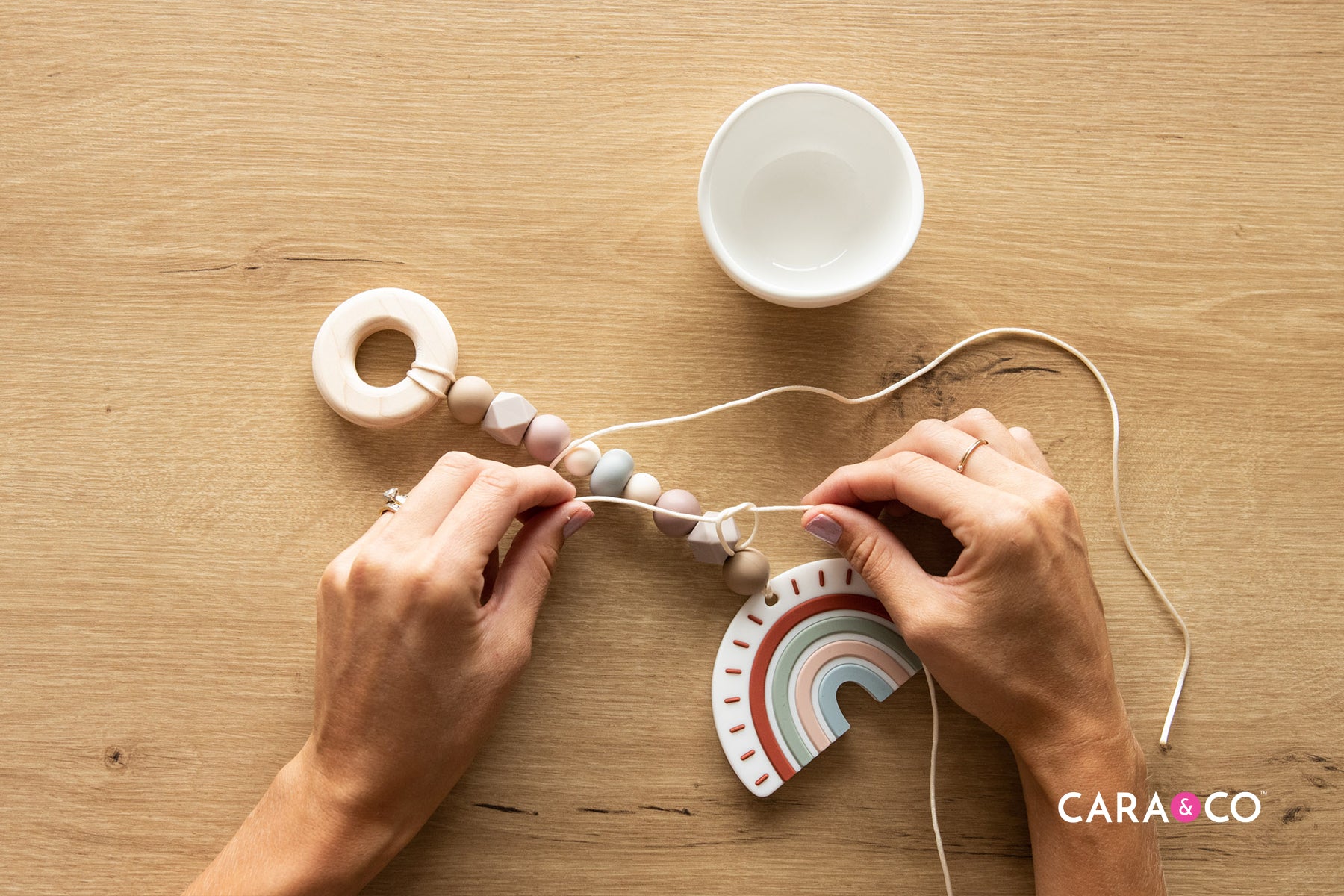 DIY Wooden Play Gym Toys - Cara & Co