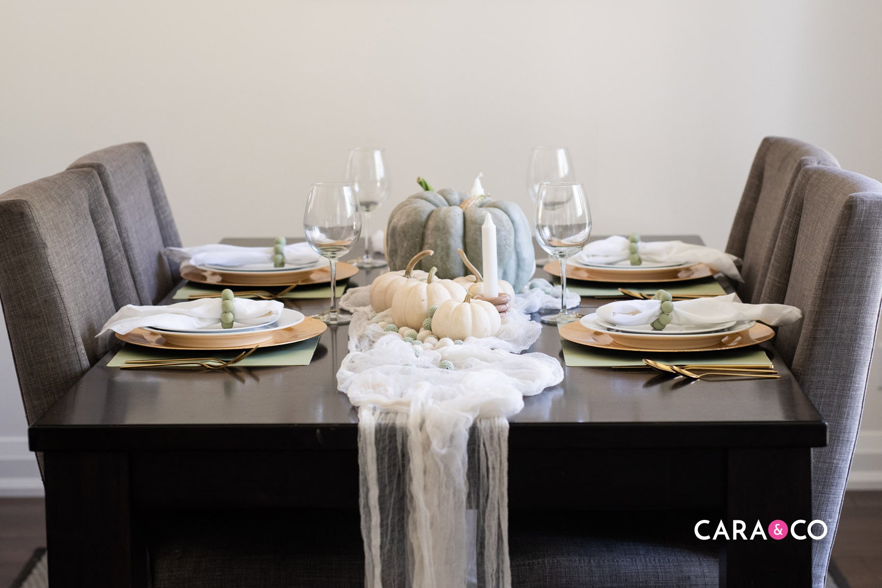 Thanksgiving Table scape Inspiration - Cara & Co Blog