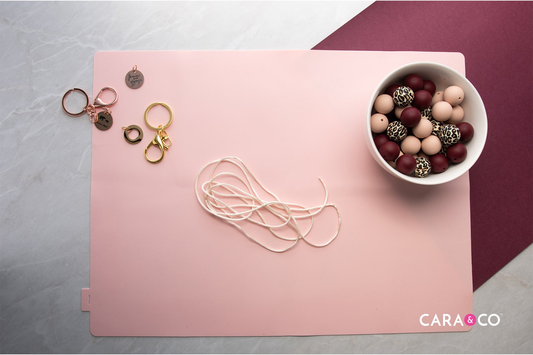 Silicone Bead Wristlet – Cara & Co.