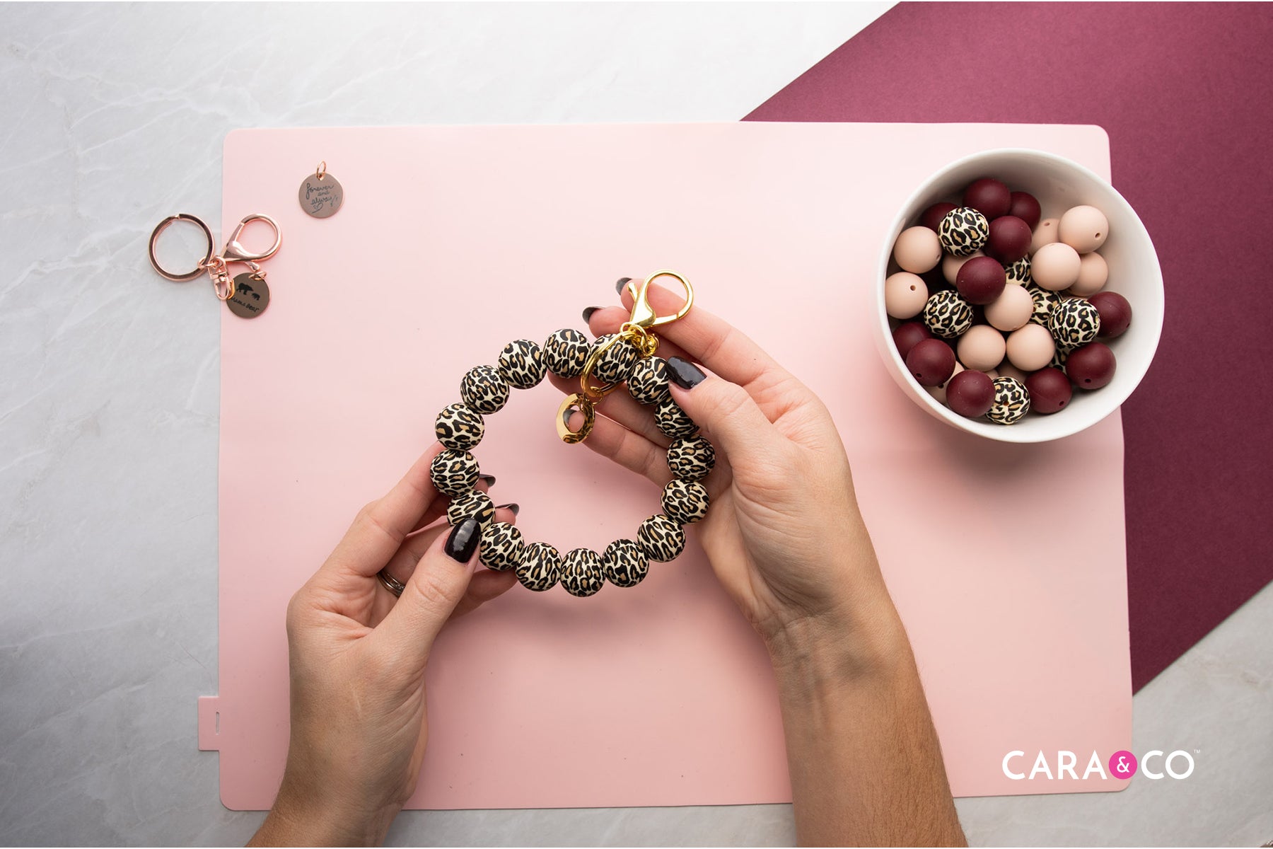 Diy Tutorial Silicone Bead Wristlet  Read Cara & Co's Craft Blog – Cara &  Co.
