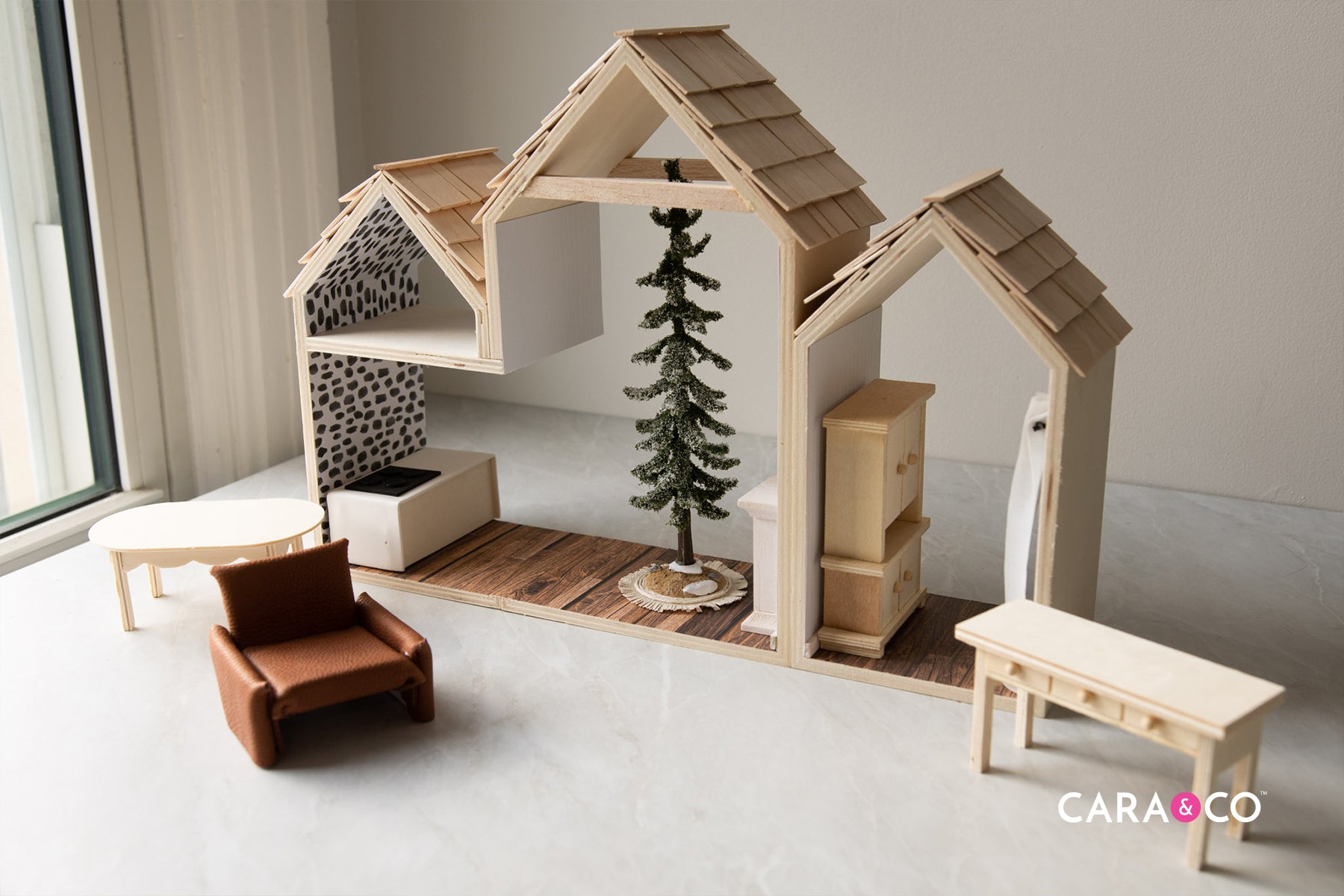 DIY dollhouse Christmas gift ideas