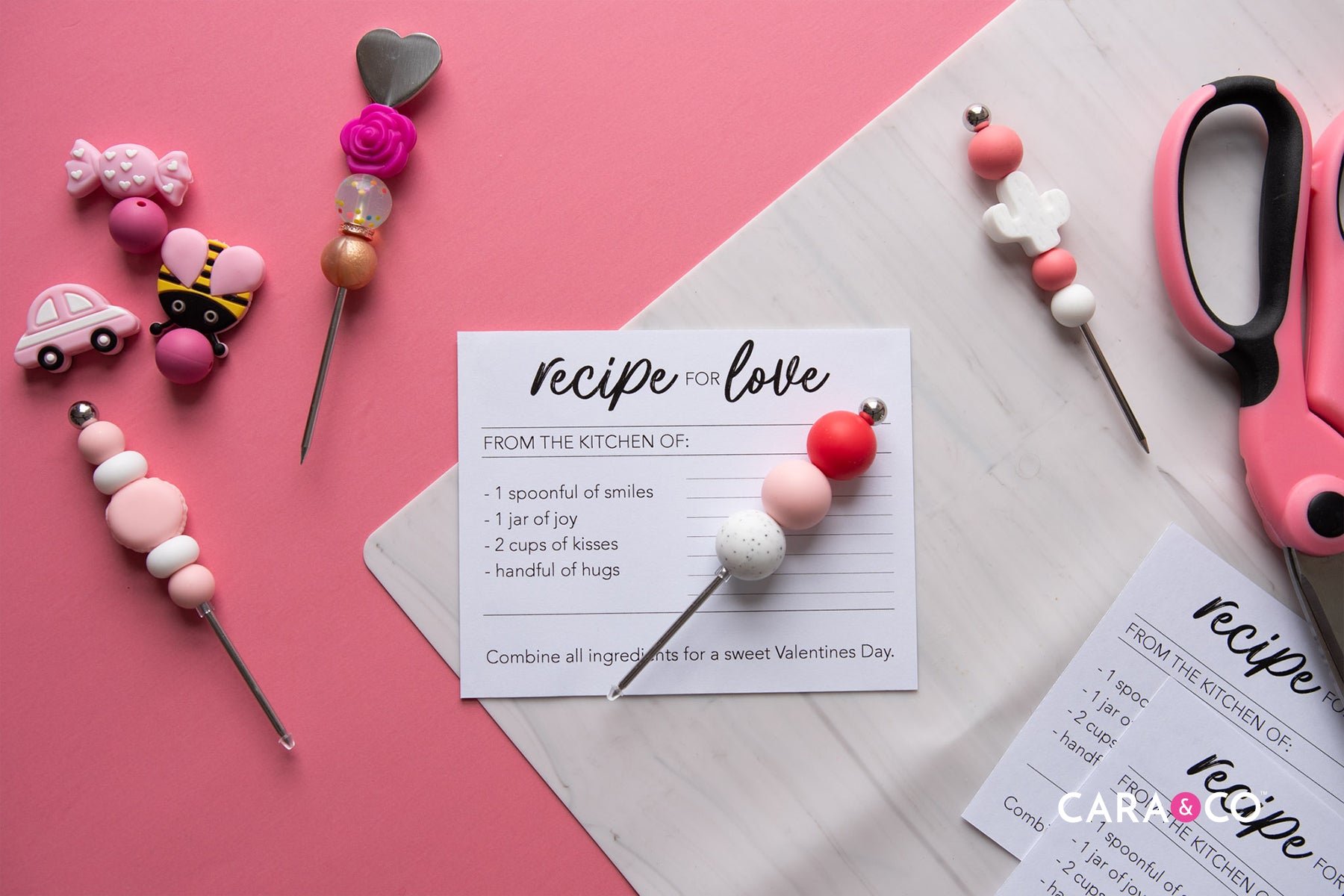 Valentines Cookie Scribe Card