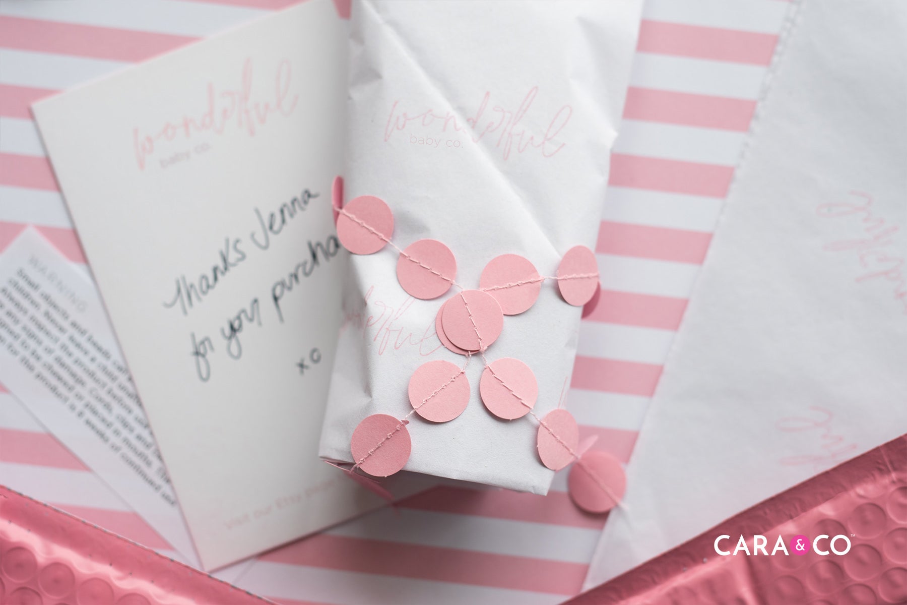 Packaging hacks for your handmade business - Handwritten Thank-You notes!